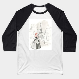 Paris Dreaming Baseball T-Shirt